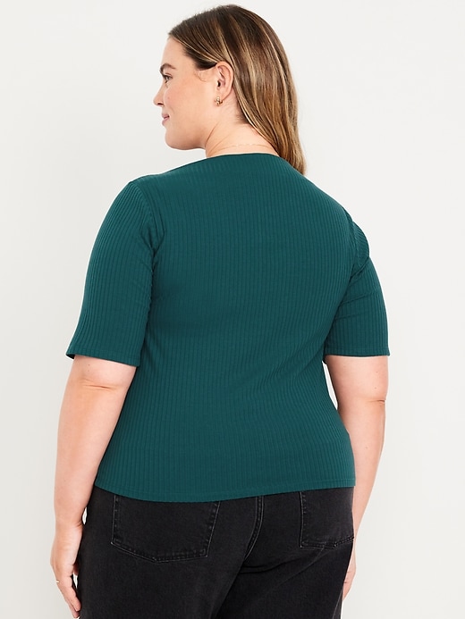 Image number 8 showing, Ribbed T-Shirt