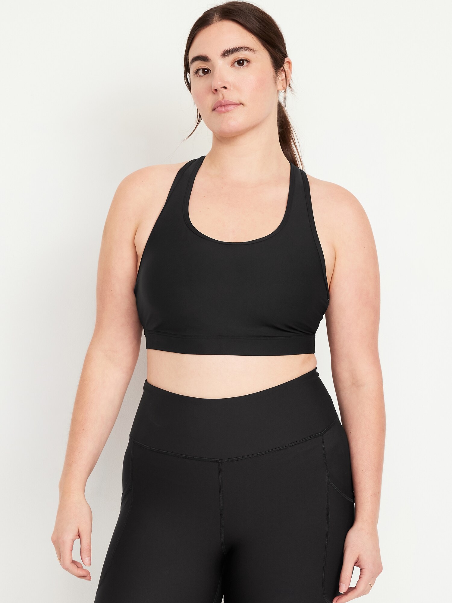Спортивное бра PowerSoft, борцовская спина — Old Navy, цвет: Чёрный — фото 5