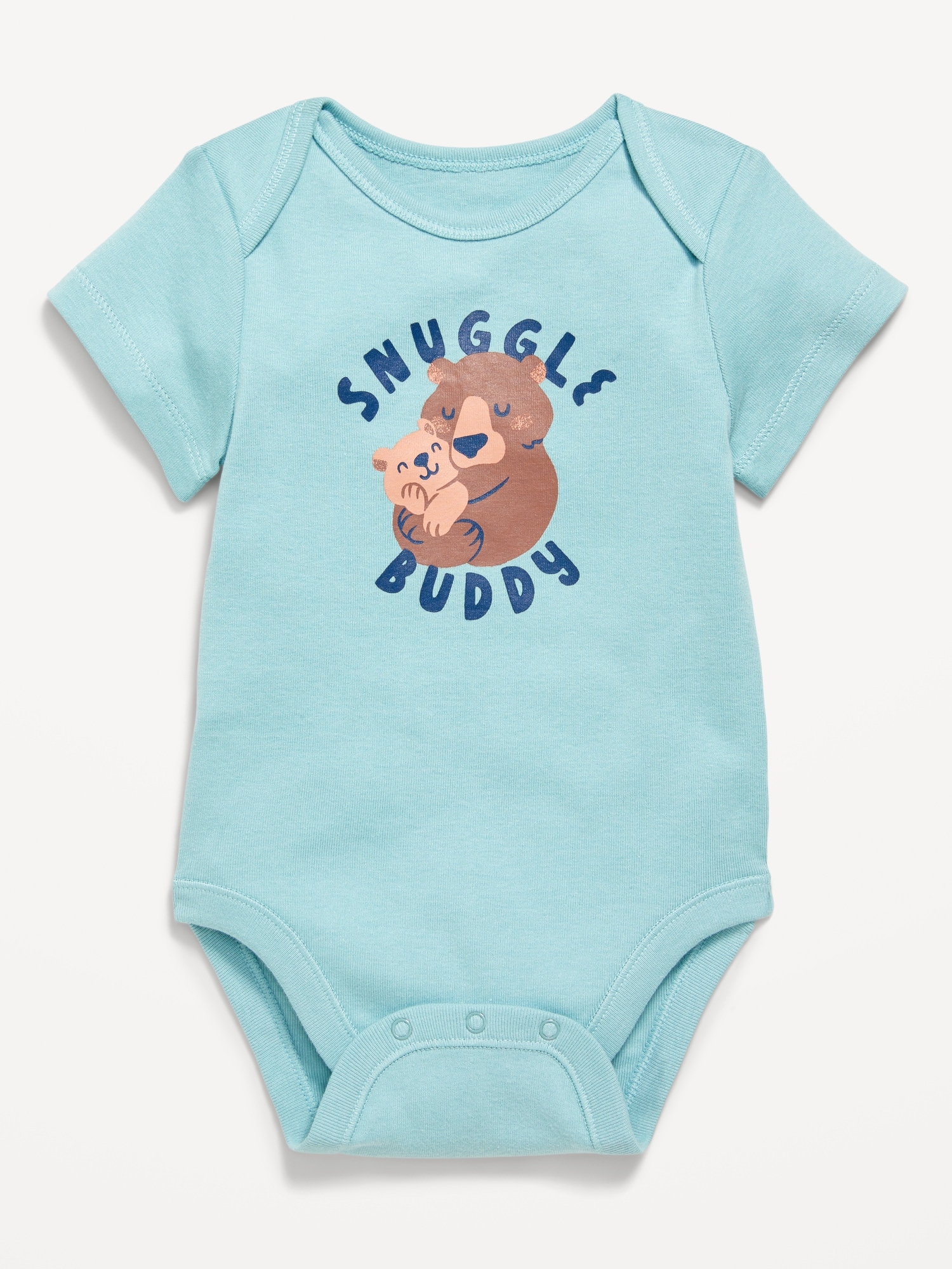 Short-Sleeve Graphic Bodysuit for Baby