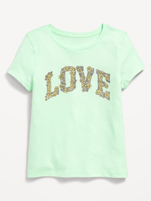 View large product image 1 of 1. Short-Sleeve Graphic T-Shirt for Girls