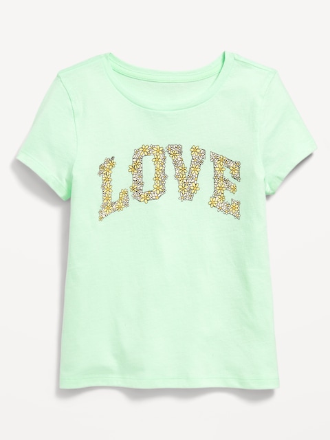 Short-Sleeve Graphic T-Shirt for Girls