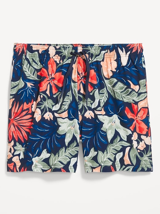 Image number 2 showing, Printed Swim Trunks -- 7-inch inseam