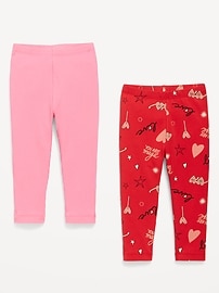 View large product image 3 of 3. 2-Pack Full-Length Leggings for Toddler Girls