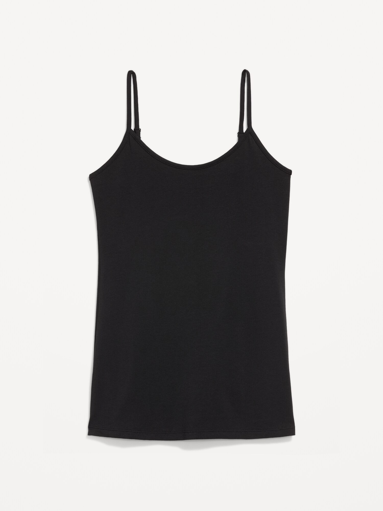 Женский топ Old Navy First-Layer Cami Tunic Tank Top, цвет: Чёрный — фото 4