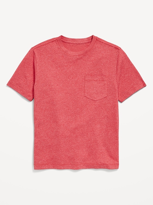 View large product image 1 of 1. Softest Short-Sleeve Pocket T-Shirt for Boys