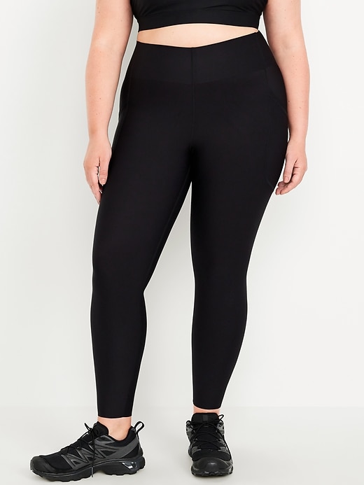 Image number 6 showing, High-Waisted PowerSoft Sculpt 7/8 Pocket Leggings