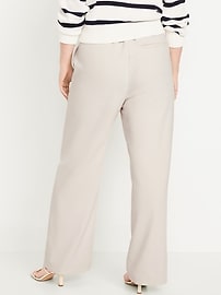 Extra High-Waisted Taylor Wide-Leg Trouser Pants