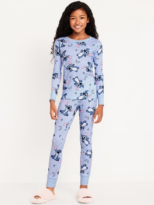 View large product image 1 of 3. Licensed Graphic Snug-Fit Pajama Set for Girls