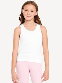 Image number 1 showing, Seamless Fitted Performance Tank Top for Girls