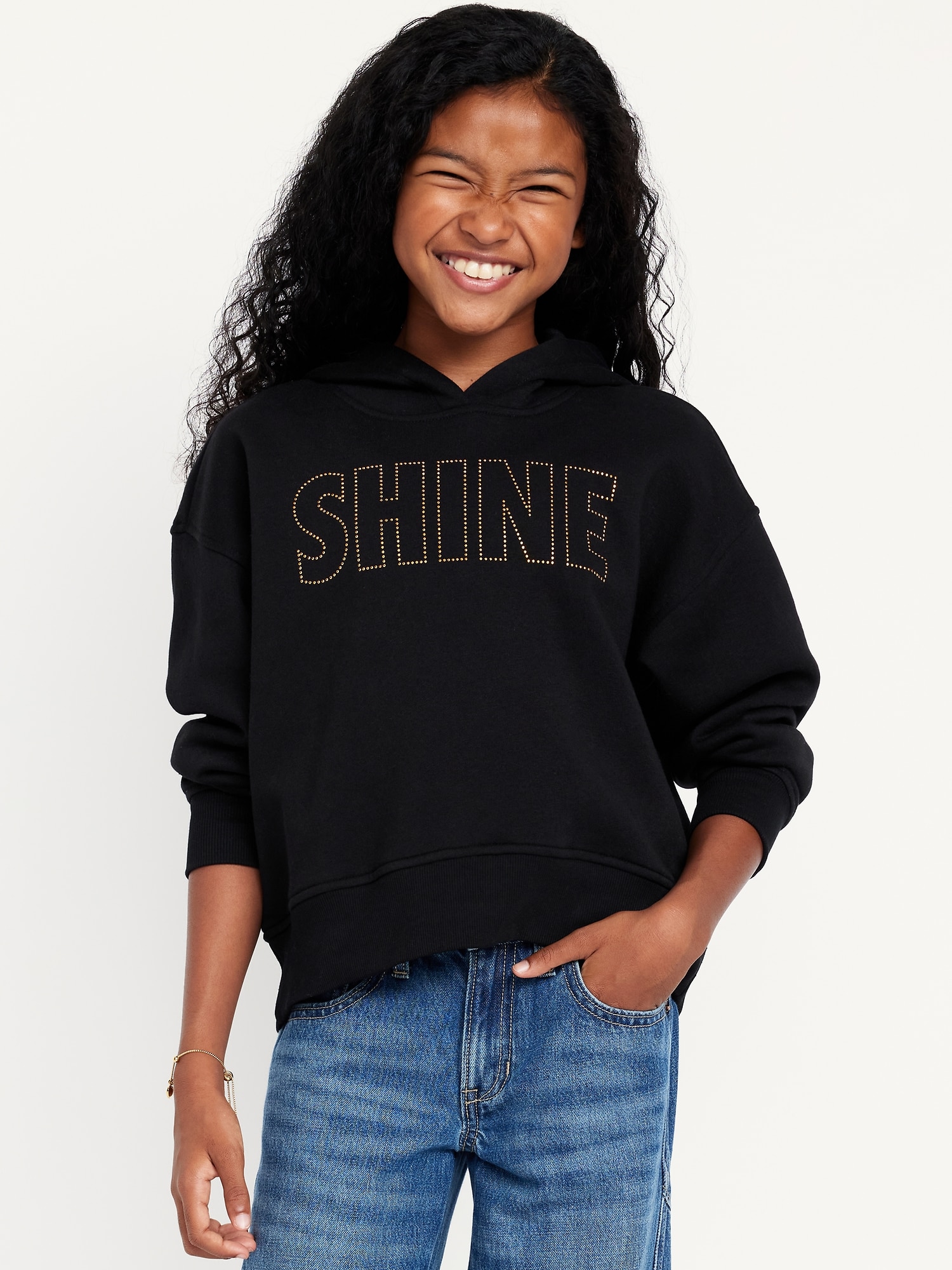 Oversized Sweatshirt For Girls Old Navy