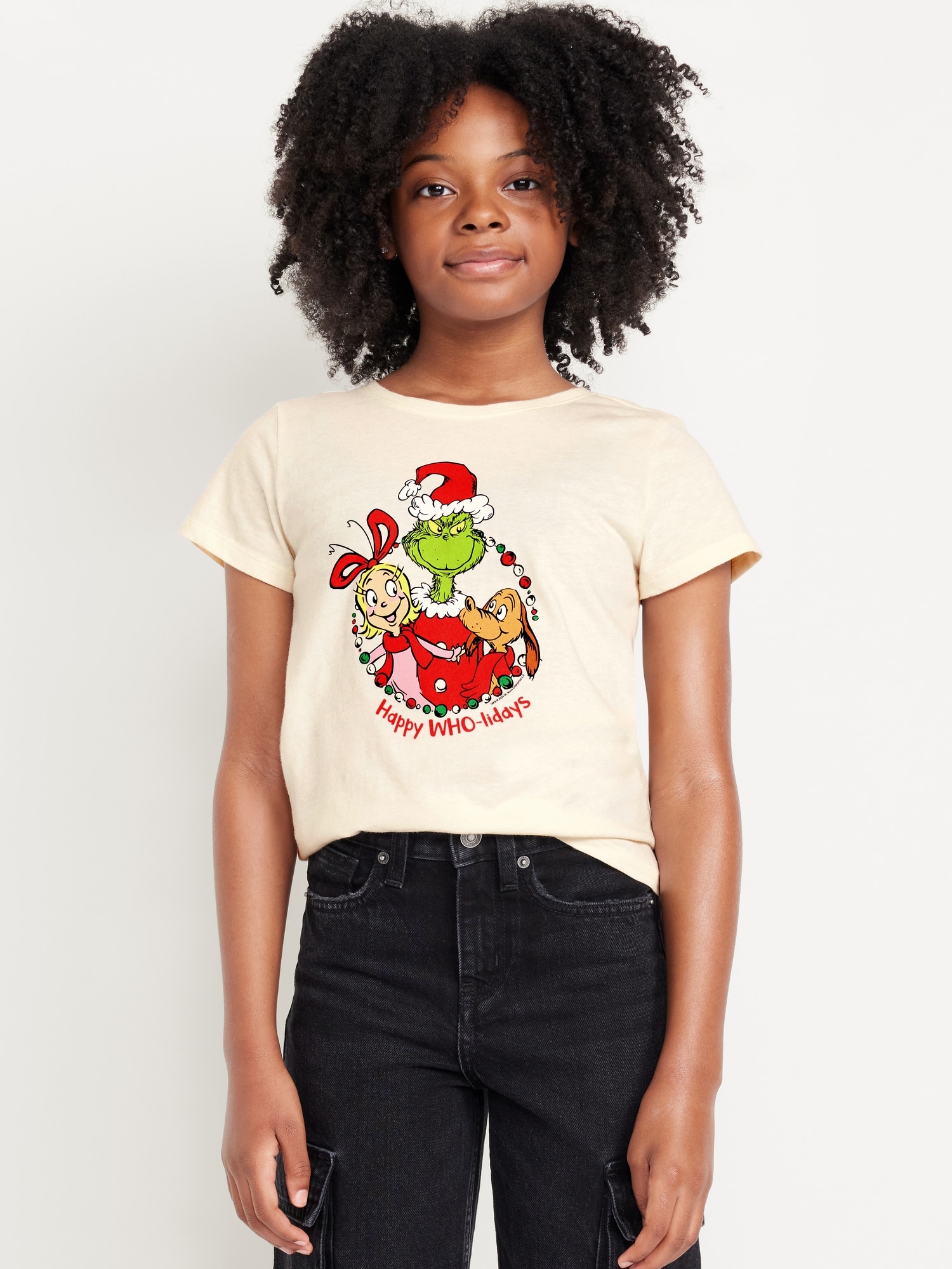 Short-Sleeve Licensed Graphic T-Shirt for Girls