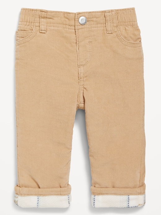 View large product image 1 of 1. Loose Cozy-Lined Corduroy Pants for Baby