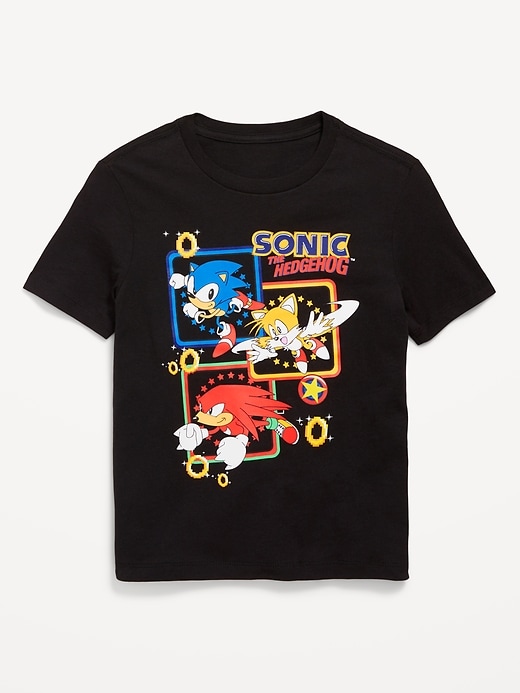 View large product image 1 of 2. Sonic The Hedgehog™ Gender-Neutral Graphic T-Shirt for Kids