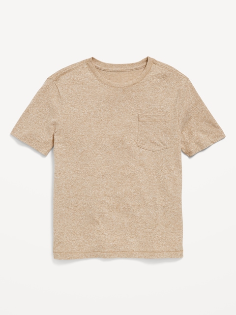 Softest Short-Sleeve Pocket T-Shirt for Boys - Clifftop