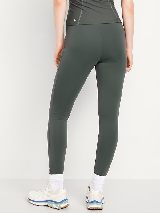 Image number 2 showing, High-Waisted PowerSoft Coze Edition Fleece-Lined Full-Length Leggings