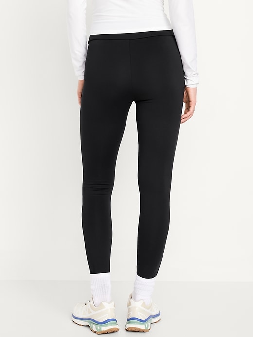 Image number 8 showing, High-Waisted PowerSoft Coze Edition Fleece-Lined Full-Length Leggings