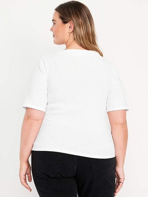 Image number 8 showing, Ribbed T-Shirt