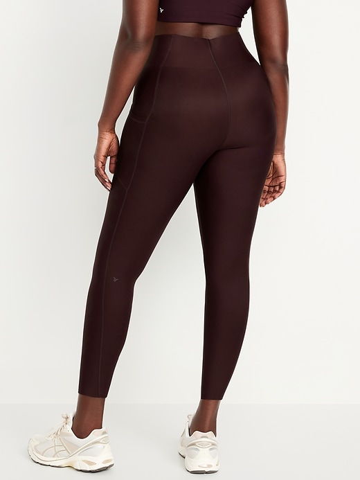 Image number 5 showing, High-Waisted PowerSoft Sculpt 7/8 Pocket Leggings