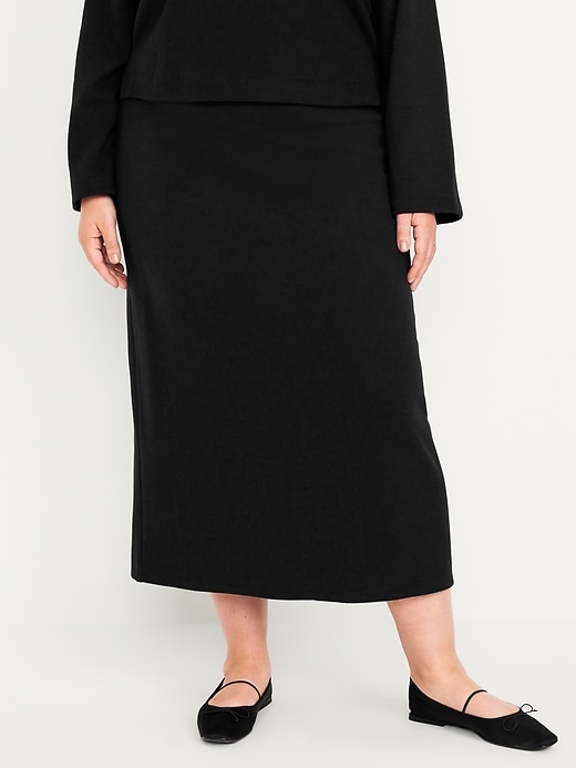 Image number 7 showing, Cozy Maxi Column Skirt