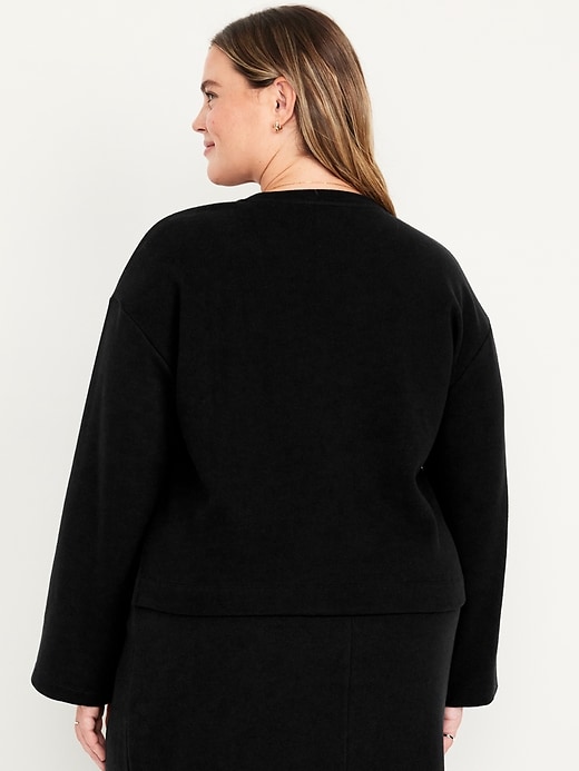 Image number 8 showing, Cozy Drop-Shoulder Sweater