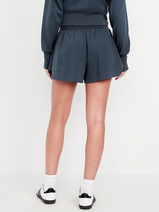 Image number 2 showing, Extra High-Waisted Dynamic Fleece Shorts