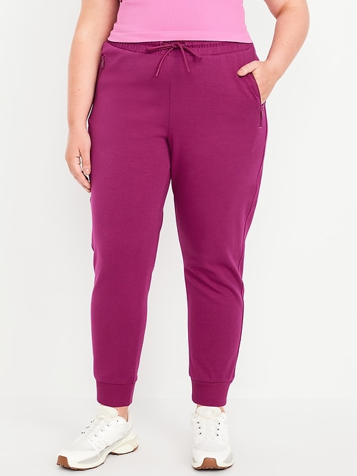 Image number 6 showing, High-Waisted Dynamic Fleece Joggers