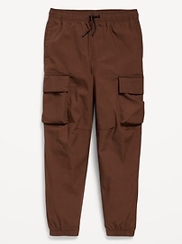 View large product image 4 of 5. Baggy Cargo Poplin Pants for Boys