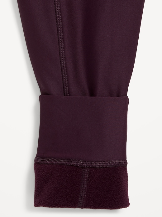 Image number 8 showing, Extra High-Waisted PowerSoft Coze Edition Fleece-Lined 7/8 Cargo Joggers