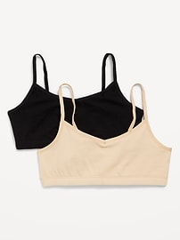 Image number 1 showing, Cami Bra 2-Pack for Girls