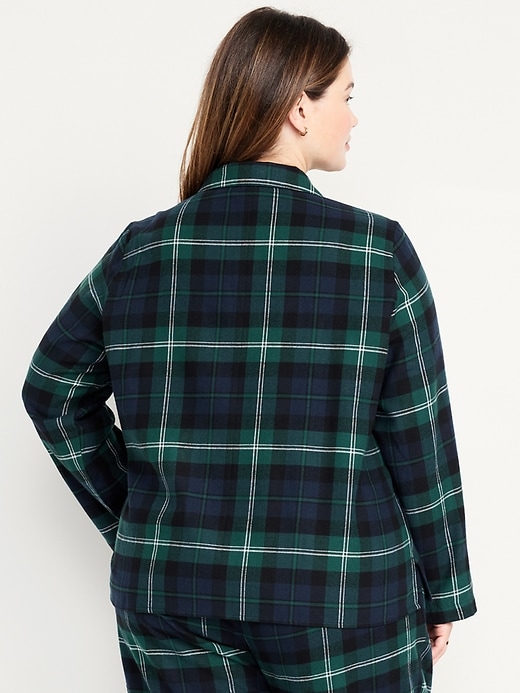 Image number 8 showing, Flannel Pajama Shirt