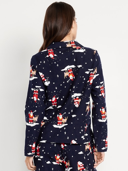 Image number 2 showing, Flannel Pajama Top