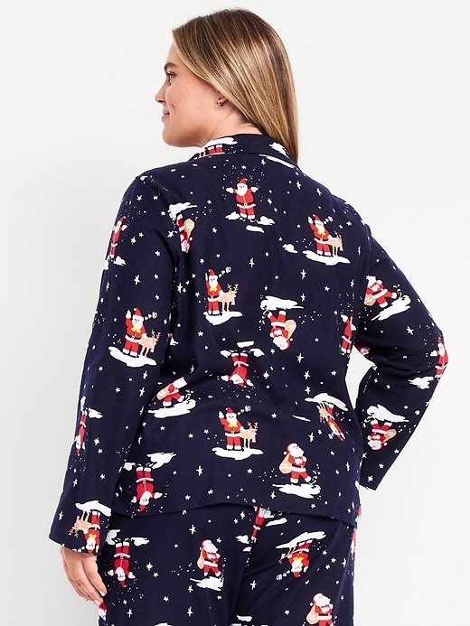 Image number 8 showing, Flannel Pajama Top