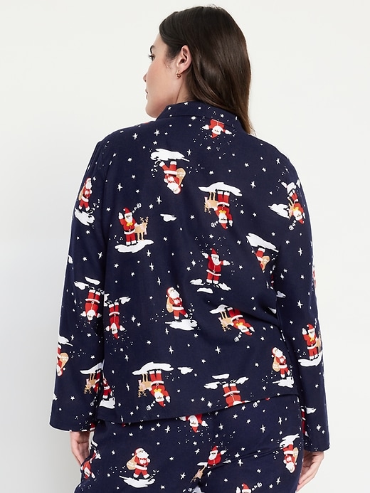 Image number 6 showing, Flannel Pajama Top