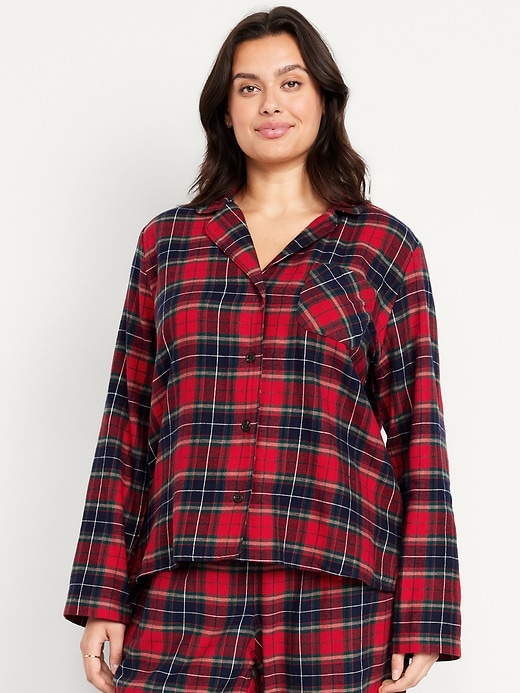 Image number 5 showing, Flannel Pajama Shirt