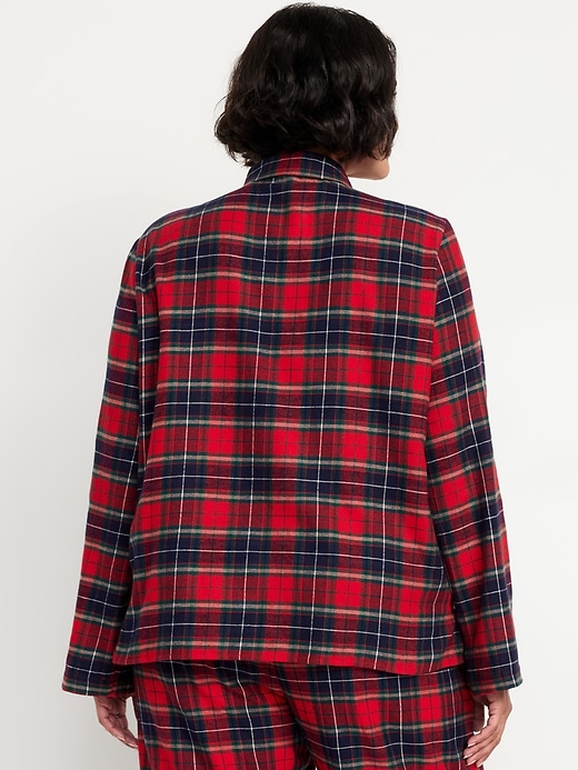 Image number 8 showing, Flannel Pajama Shirt