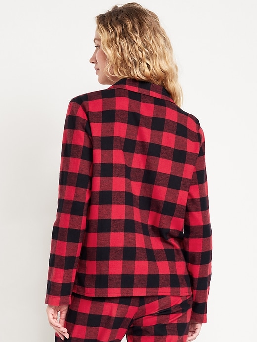 Image number 2 showing, Flannel Pajama Shirt