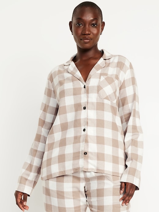 Image number 5 showing, Flannel Pajama Shirt