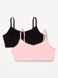 Image number 1 showing, Cami Bra 2-Pack for Girls