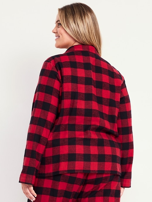 Image number 8 showing, Flannel Pajama Shirt