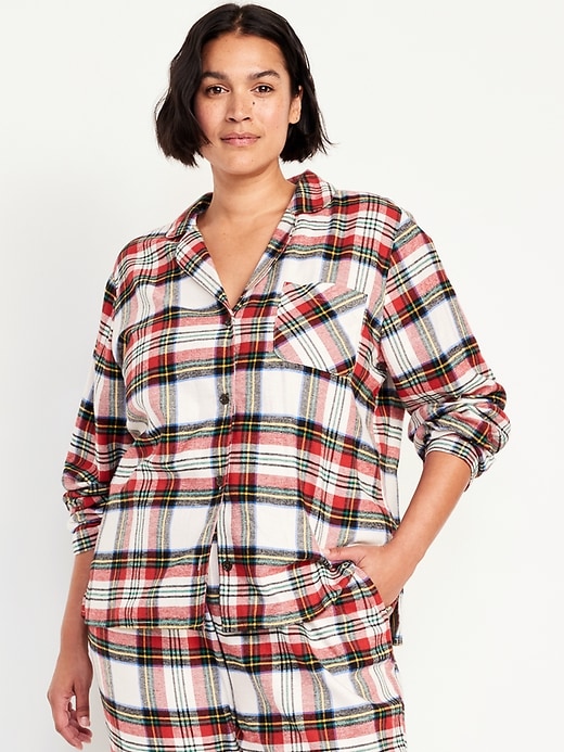 Image number 7 showing, Flannel Pajama Shirt