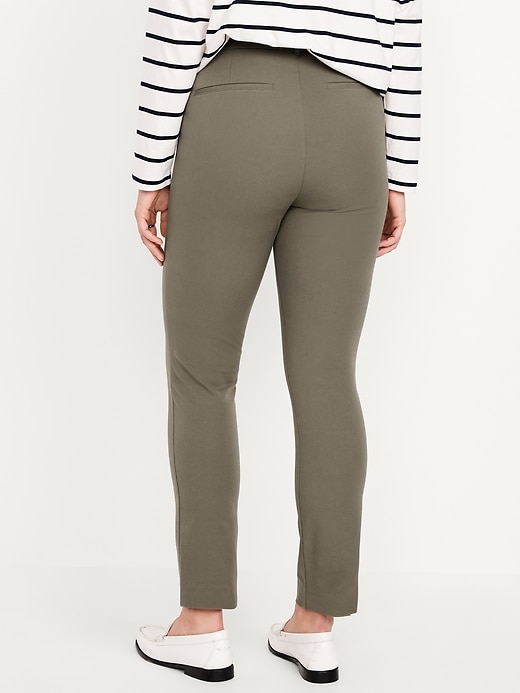 Image number 6 showing, High-Waisted Pixie Skinny Ankle Pants