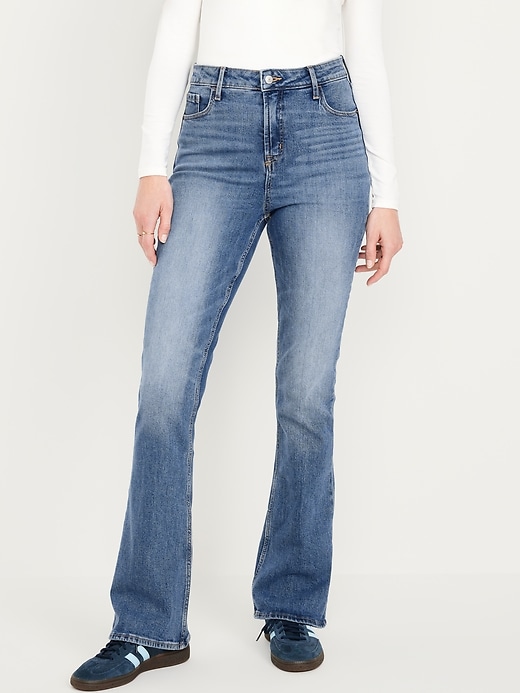 Image number 8 showing, Extra High-Waisted Flare Jeans