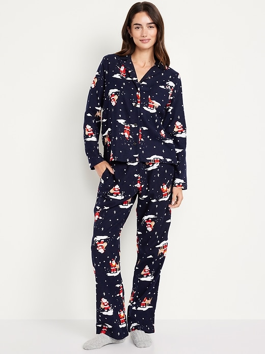 Image number 3 showing, Flannel Pajama Top