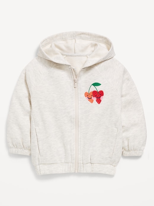 View large product image 1 of 1. Printed Zip Hoodie for Toddler Girls