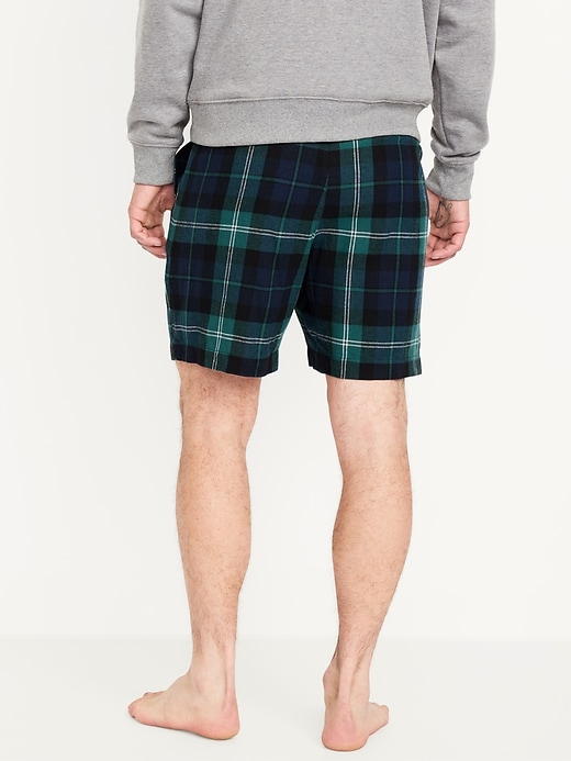 Image number 4 showing, Flannel Pajama Shorts for Men