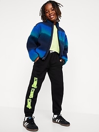 View large product image 3 of 5. Minecraft™ Gender-Neutral Jogger Sweatpants for Kids