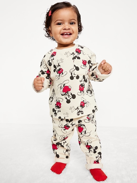 View large product image 1 of 3. Disney© Mickey Mouse Sweatshirt and Sweatpants Set for Baby