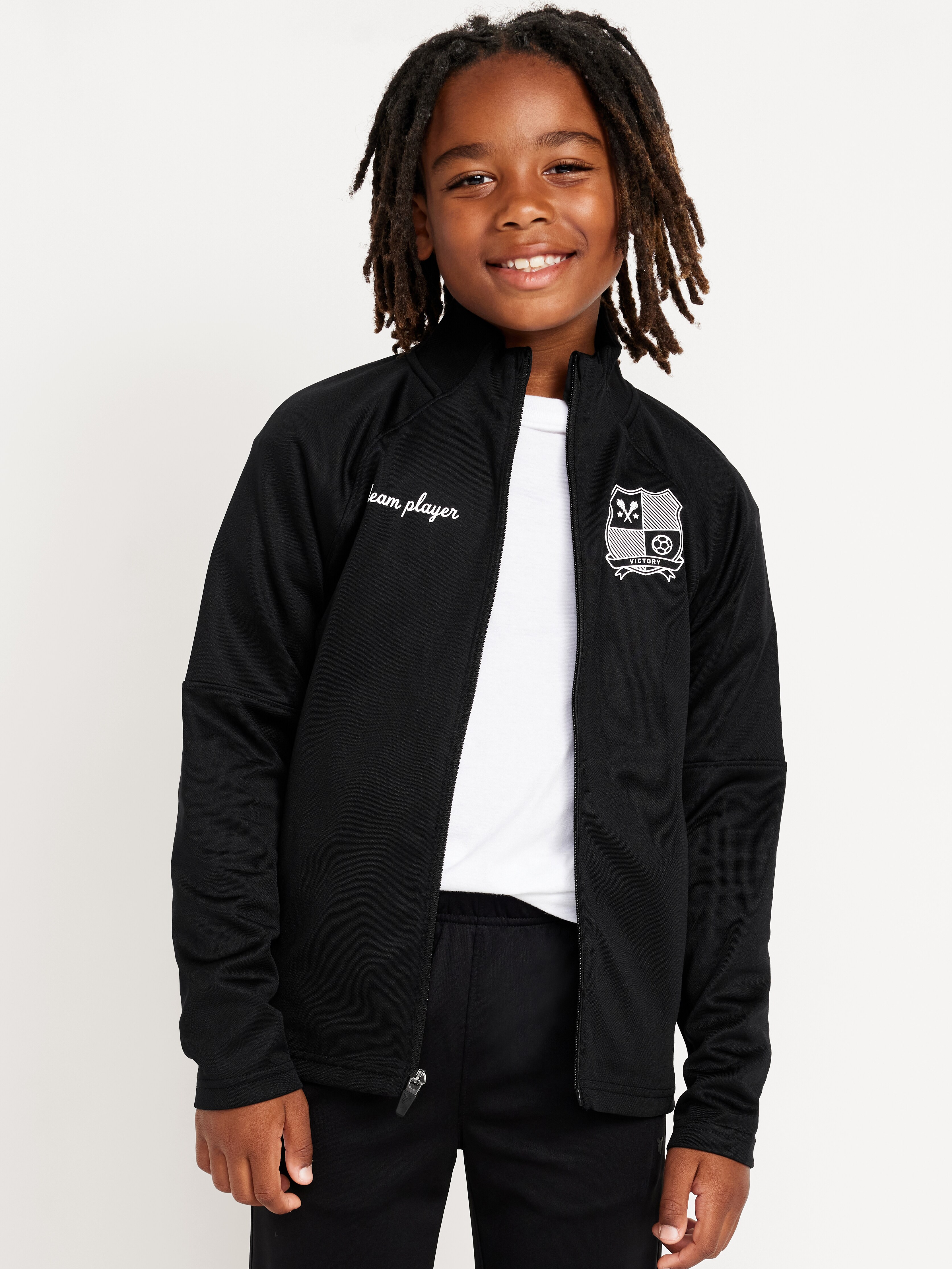 ジャケット・アウター 700FILL Embroidered Track Jacket Navy 700FILL Embroidered Track Jacket Navy