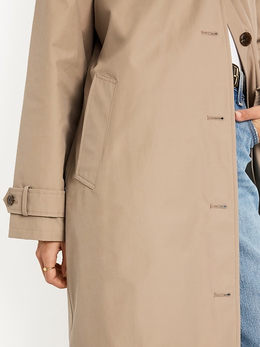 Image number 6 showing, Water-Resistant Twill Coat