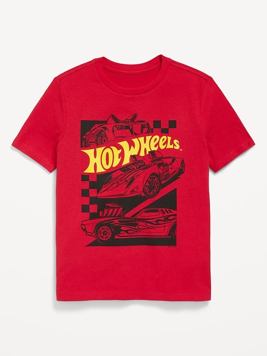 View large product image 1 of 2. Hot Wheels™ Gender-Neutral Graphic T-Shirt for Kids